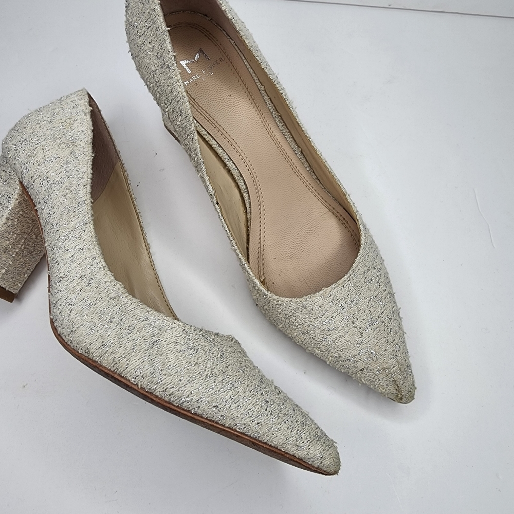 Marc Fisher Ltd Zala Block Heel Pointy Toe Pump/ … - image 3